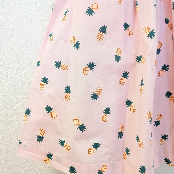 kate spade Pink Pineapple Print Midi Dress - Picture 2 of 5